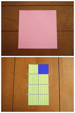 折り紙1枚